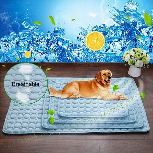 Pet Dog Cat Ice Silk Cold Nest Pad For Cooling In Summer Main Image