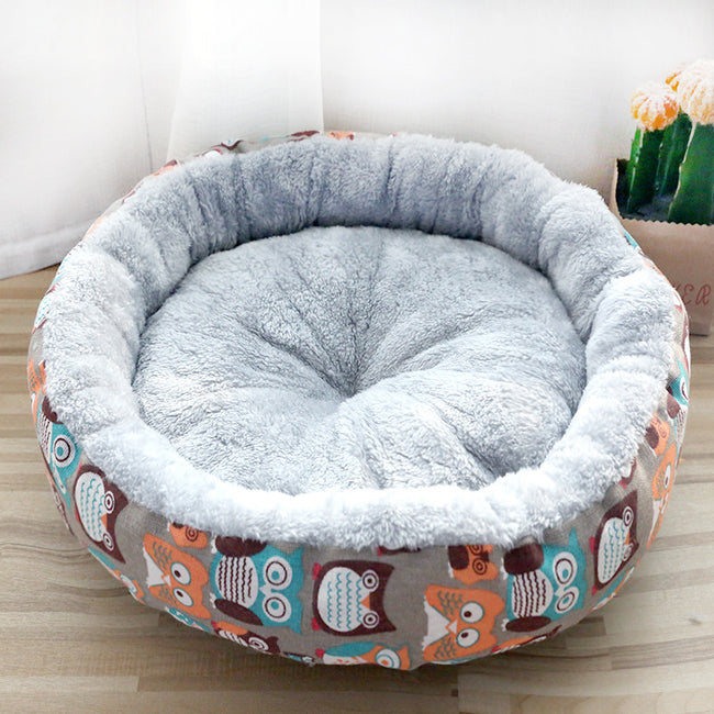 Dog And Cat Litter Padded With Round Cotton Hover Image